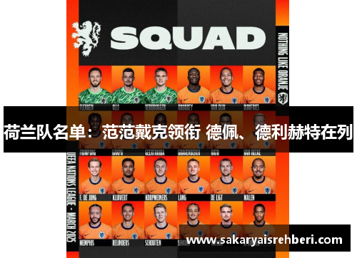 荷兰队名单：范范戴克领衔 德佩、德利赫特在列